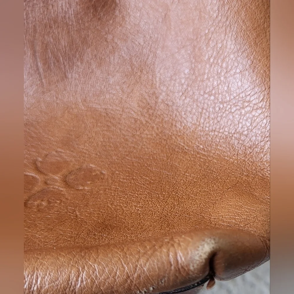Patrica Nash Brown Leather Handbag With Top Handle or Shoulder Strap